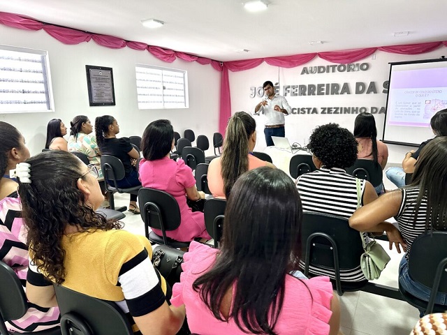 Câmara de Alhandra promove palestra com especialista em saúde da mulher